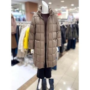 트리아나 소고 세이브존01 퀼팅 후드 구스 롱 패딩 점퍼 TK4FA02 S41993758_이미지