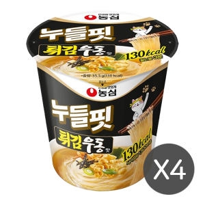 농심 누들핏 튀김우동맛 35.5g (4개)_이미지