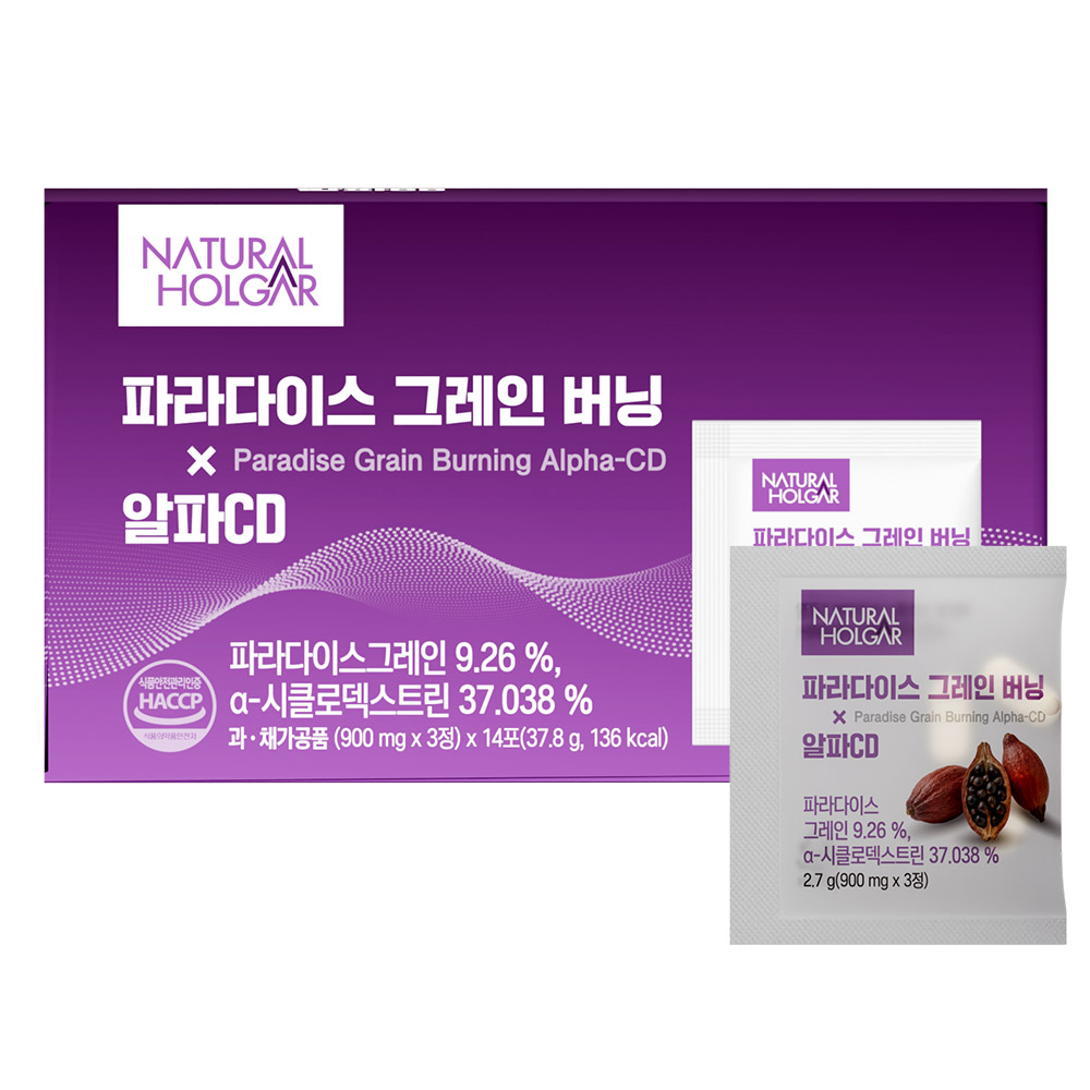 유니쎌팜 네츄럴올가 파라다이스 그레인 버닝 X 알파CD 14포 (6개)_이미지