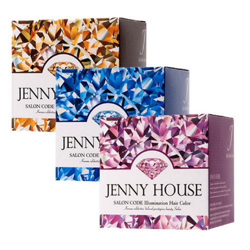 제니하우스 살롱코드 일루미네이션 헤어컬러 (8개)