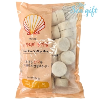 씨기프트 <b>가리비</b>관자 1kg 냉동 <b>가리비</b> 관자살 개아지살