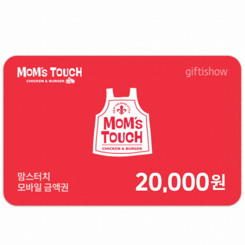 맘스터치 ㅤ모바일 금액권 (2만원권)_이미지