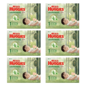 하기스 2025 네이처메이드 밤부 밴드형 1단계-공용 (408매)_이미지