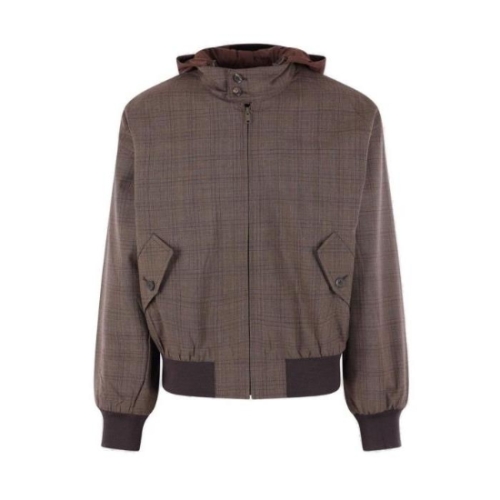 남성 체크 포켓 버진 울 후드 재킷_F0005 SGD079SOOO18VA