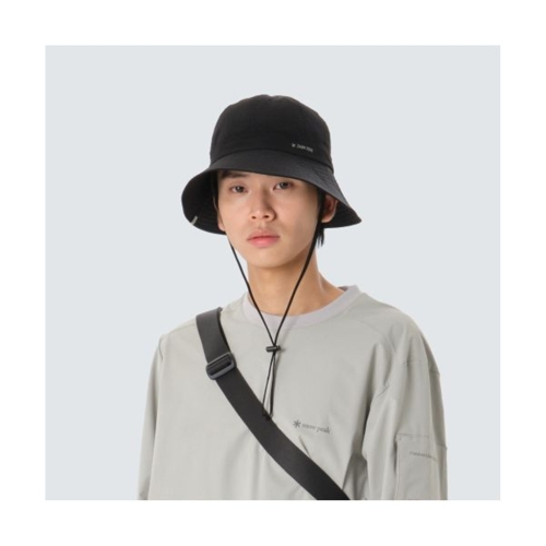 스노우피크 APPAREL 에코 타슬란 7패널 와이드 햇 S26MUFBH72 Black S26MUFBH72BK 403283
