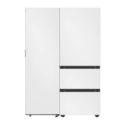 삼성전자 비스포크 키친핏 코타 RR40C7905AP + RQ33DB74D2AP (화이트)_이미지