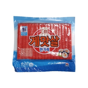 사조대림 대림선 게맛살 한가족 1kg (10개)_이미지