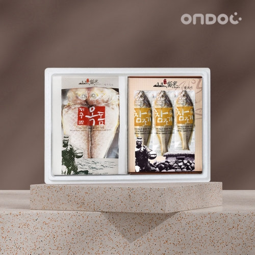 제주 수산물 선물세트 모둠 3호 (옥돔 특대 3미/참조기 특대 6미/총1.5kg내외)