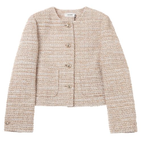 인동에프엔 쉬즈미스 글리터 트위드 자켓 SWWJKP11060