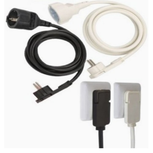 플랫 케이블 1구 16A 납작 멀티탭