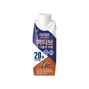 하이뮨 프로틴 밸런스 액티브 더블샷 커피 250ml