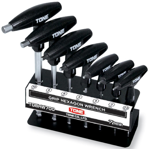 토네 T핸들 볼 포인트 육각렌치 세트 TGBHW700 (7pcs)_이미지