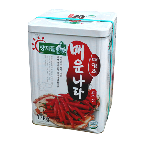 세우 양지뜰 매운나라 고추장 17kg (1개)