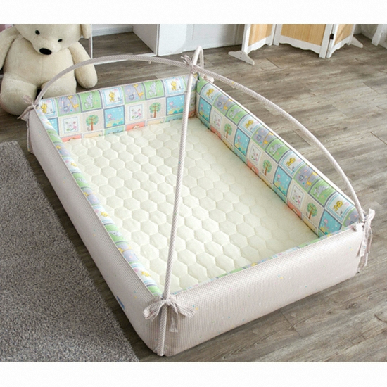 라텍스코 베베 라텍스 범퍼침대 캐릭터 (110x160cm)