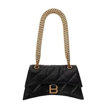 발렌시아가 크러쉬 스몰 체인 백 블랙 716351 210J1 1000 153705586