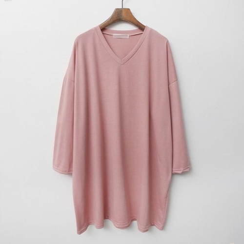 아이우먼 무지브이슬라브데일리티 NOQ505M511 빅사이즈