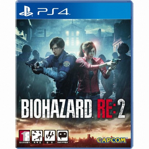 바이오하자드 RE:2 한글판 PS4, 패키지디스크/중고_이미지