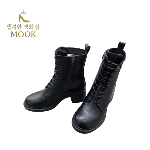 무크 mook 여성 스판 앵클 부츠 516HB5226