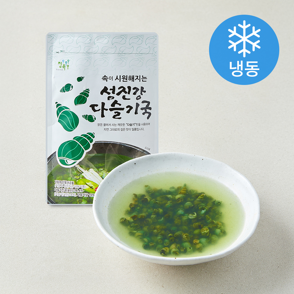 정옥 섬진강 다슬기국 350g (1개)