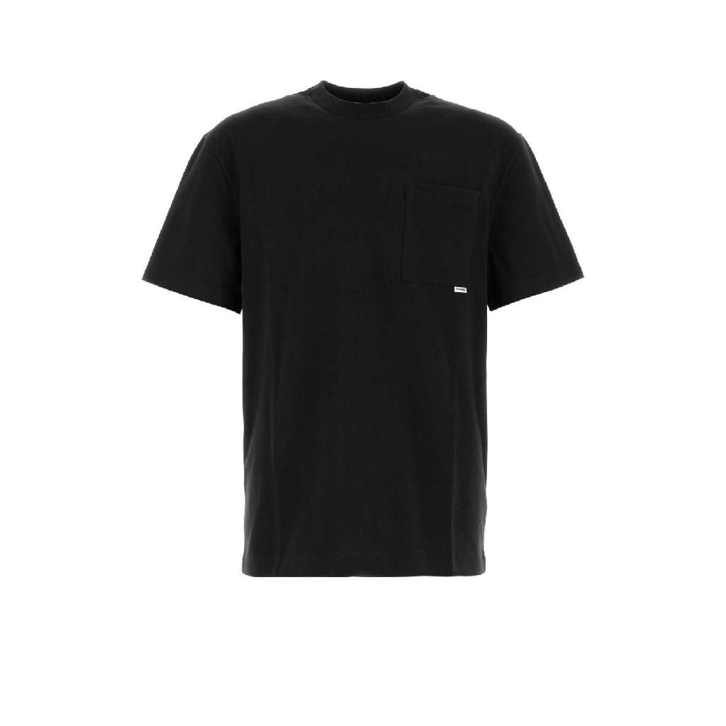 질샌더 반팔 티셔츠 J22GC0270J20256 001 Black_이미지