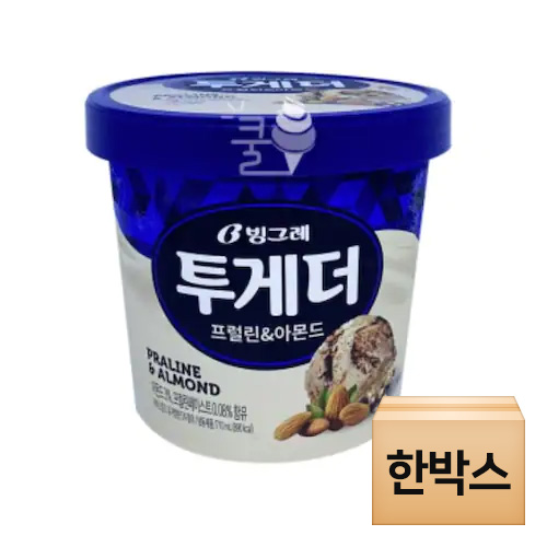 투게더 프럴린아몬드홈 710ml