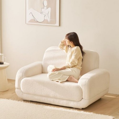 늘나른 로로 부클레 패브릭 소파 2인용_이미지