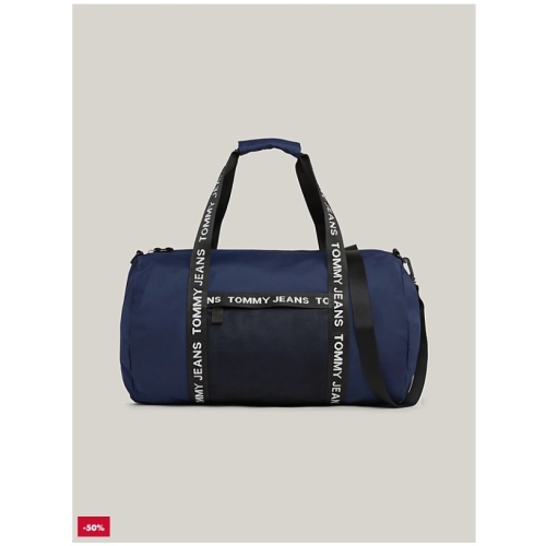 TOMMY JEANS ESSENTIAL DUFFLE BAG WITH LOGO PATTERN AM0AM10895C87 Twilight .._이미지