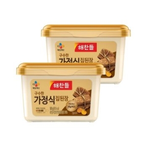 CJ제일제당 해찬들 구수한 집된장 500g (2개)