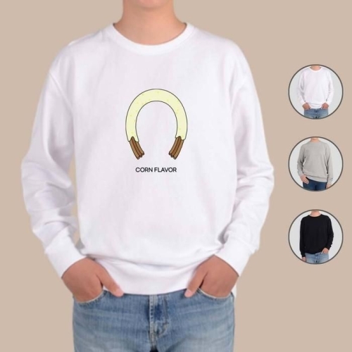 BZJL2M5H_4C 기모맨투맨 디저트 간식 FS