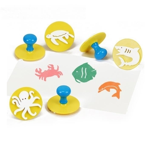 도장놀이 디오메 스탬프 6종세트 해양생물 47332202