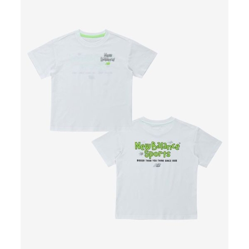 뉴발란스 STELLAR PLAY GROUND_아동 로고 반팔티 NK9EG2501U10