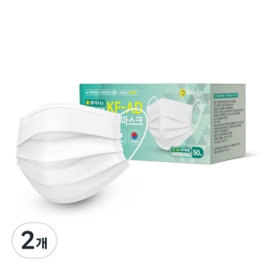 오웰 비말차단 일회용 KF-AD 대형 마스크
