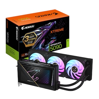 GIGABYTE <b>AORUS</b> 지포스 RTX 5090 XTREME 워터포스 D7 32GB 제이씨현