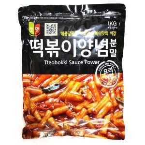청우식품 첫맛 떡볶이양념 분말 1kg