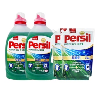 <b>퍼실</b> 딥클린 <b>파워</b><b>젤</b> 일반용 2.2L + 리필 2.1L