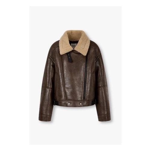 스튜디오톰보이 여성 카라배색 빈티지 무스탕 9175461982_이미지