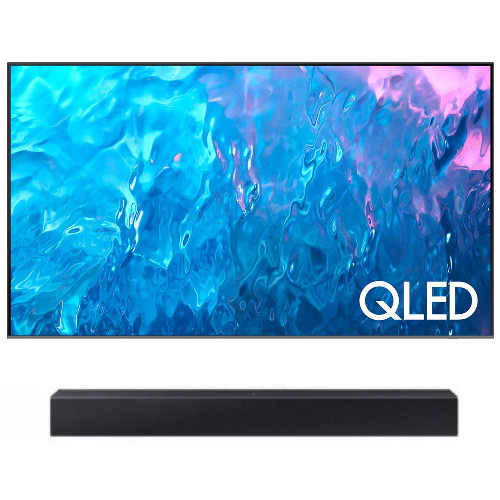 삼성전자 QLED KQ85QC70AFXKR (벽걸이+사운드바, HW-C400)_이미지