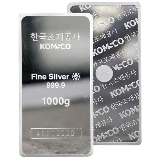 한국조폐공사 실버바 1kg_이미지