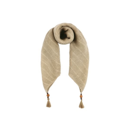 레노마 레이디 더 태슬 장식 플리츠 스카프-CC47MF330