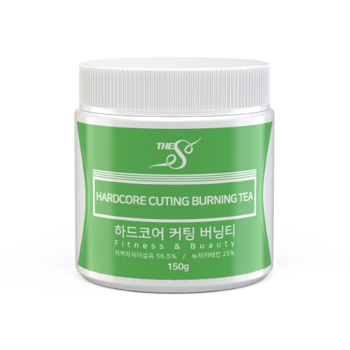 하드코어 커팅 버닝티 150g x 2개 녹차추출물 카테킨, 식이섬유 구성 칼로리 컷팅제_이미지