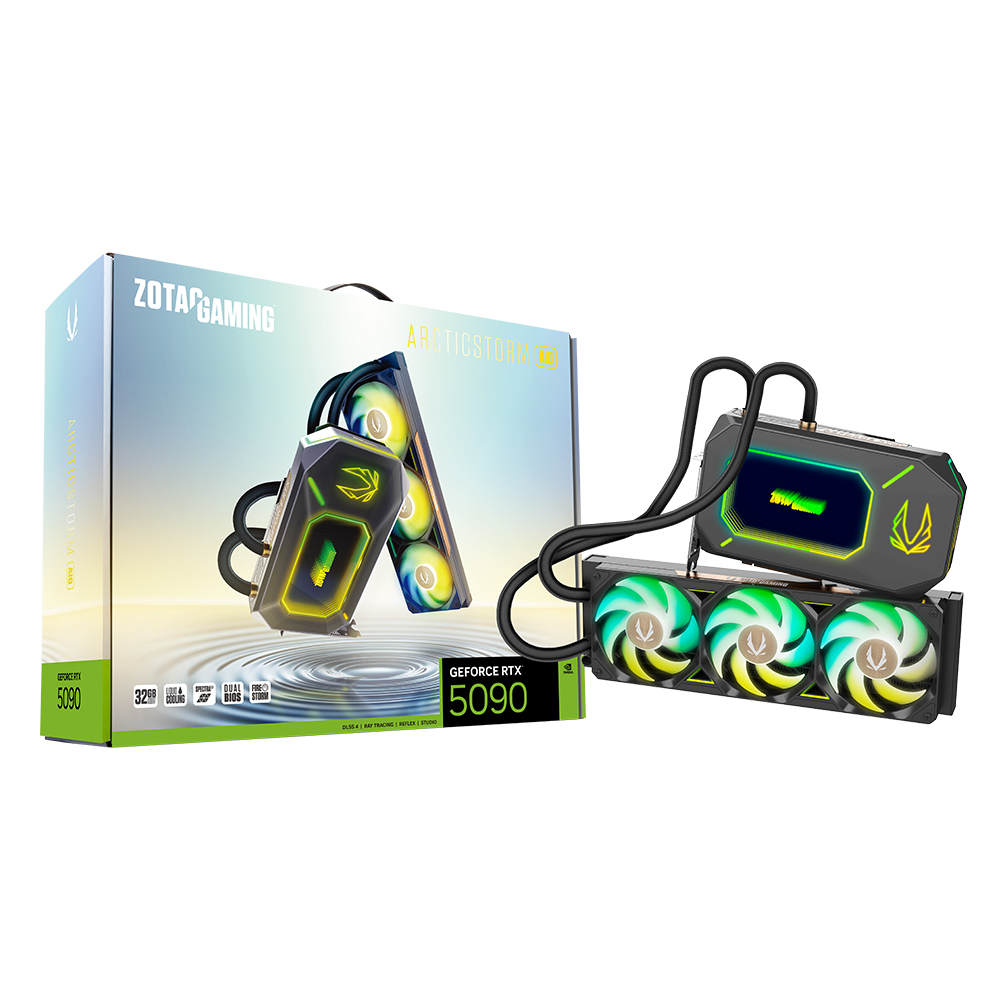 ZOTAC GAMING 지포스 RTX 5090 ArcticStorm AIO D7 32GB