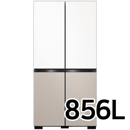 삼성전자 비스포크 글램+새틴 RF85B91F1 (화이트+베이지)_이미지