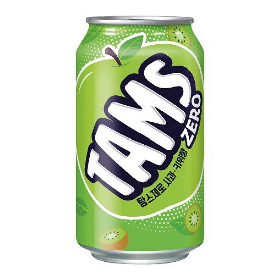 롯데칠성음료 탐스 제로 사과키위향 355ml (1개)_이미지