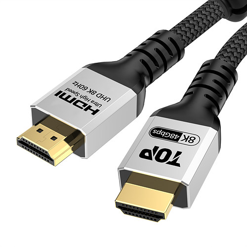 탑라인에이치디 HDTOP HT-3C04 HDMI v2.1 케이블 (5m, HT-3C044)_이미지