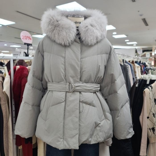 렙쇼메이 르피타 수스폭스퍼 벨티드 다운점퍼 Y244UJDB53