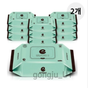 세이프 민트 물티슈 리필형 72매