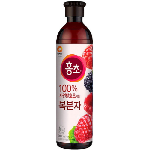  청정원 홍초 복분자 900ml [1개]