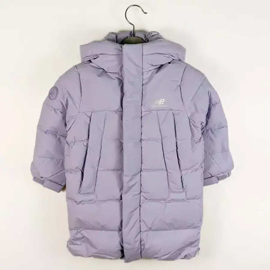 국내판 아동패딩 키즈 에센셜 롱다운 NK9PD411U-VIOLET P2608