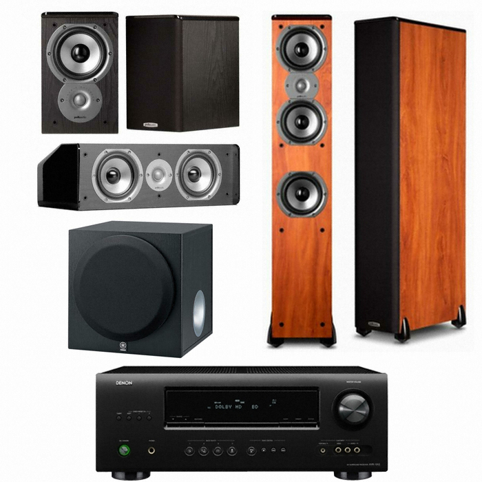 폴크오디오 TSi400 5.1채널 + 데논 AV리시버 (AVR-1312, YST-SW012)