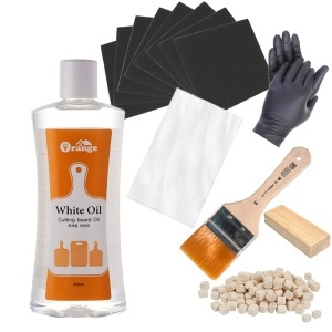 도마오일 라탄 미네랄 기름 원목 500ml 관리키트